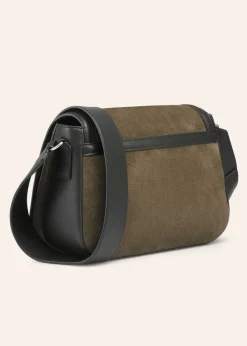 New ME+EM Angled Crossbody Bag Olive/Black