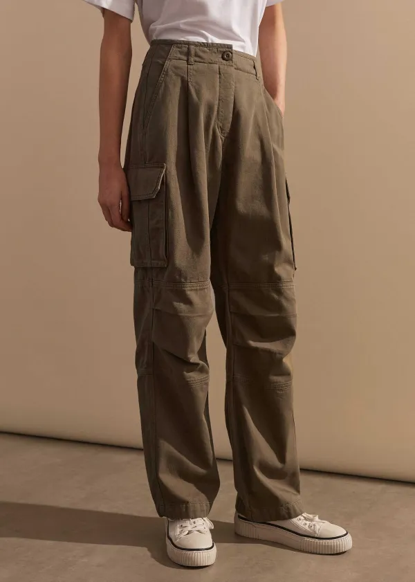Clearance ME+EM Authentic Combat Trouser Washed Khaki