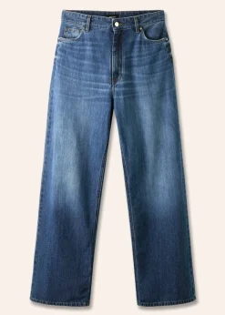 Discount ME+EM Baggy Low Rise Jean Authentic Mid Wash