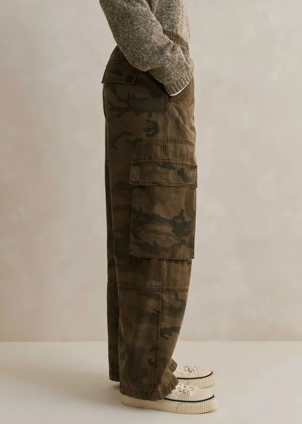 Best ME+EM Camo Cargo Trouser Khaki