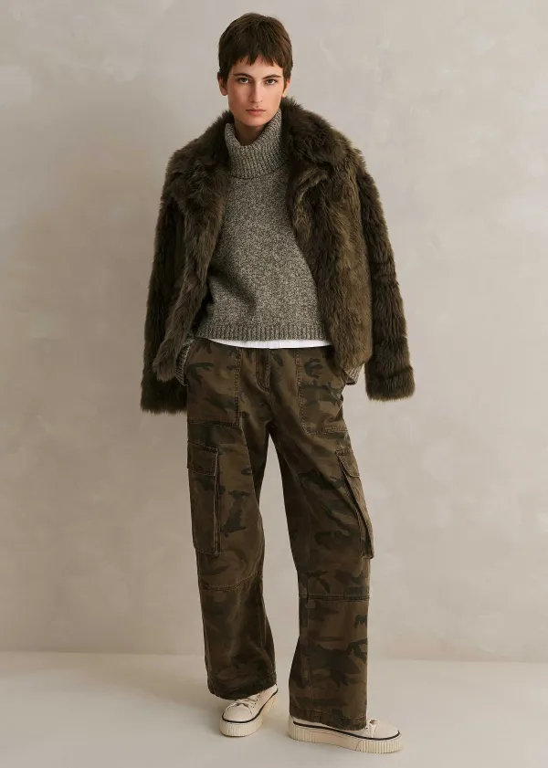 Best ME+EM Camo Cargo Trouser Khaki