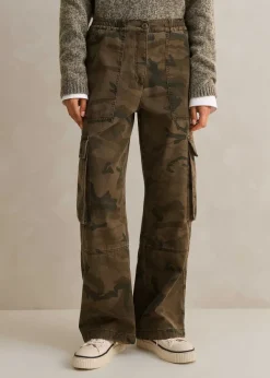 Best ME+EM Camo Cargo Trouser Khaki