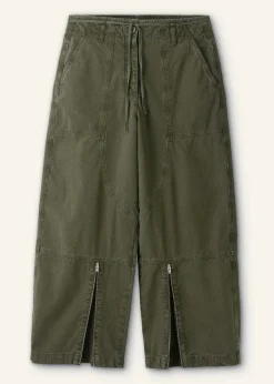 Best ME+EM Casual Crop Trouser Light Khaki
