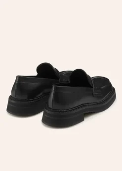 Best ME+EM Chunky Square Toe Loafer Black