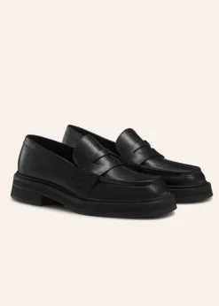 Best ME+EM Chunky Square Toe Loafer Black