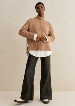 Outlet ME+EM Classic Layering Shirt Fresh White
