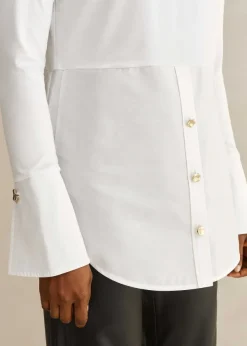Outlet ME+EM Classic Layering Shirt Fresh White