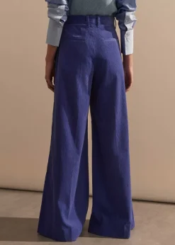 Discount ME+EM Corduroy Flared Man Pant Winter Lilac