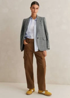 ME+EM Cotton Cargo Trouser Tan