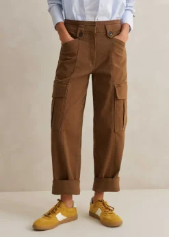 ME+EM Cotton Cargo Trouser Tan