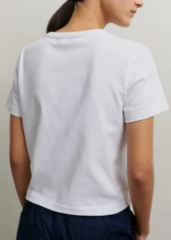 Best ME+EM Cotton Crop Tee Bright White