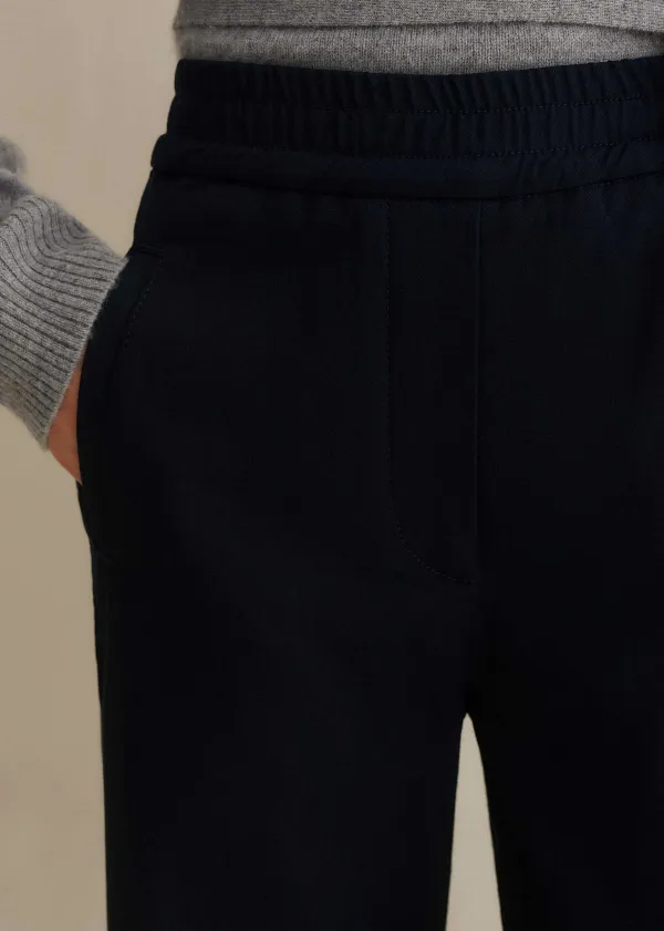 New ME+EM Cotton Pull On Chino Navy