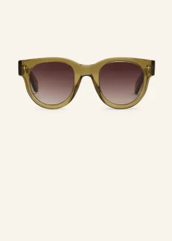 ME+EM D-Frame Sunglasses Olive