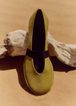 Discount ME+EM Elasticated Strap Mary Jane Olive