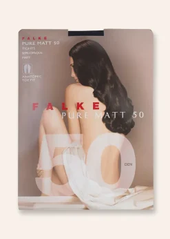 Sale ME+EM Falke Pure Matt 50 Tights Black