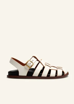 Sale ME+EM Fisherman Sandal Off White