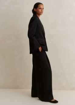 Hot ME+EM Forever Tux Regular-Length Trouser Three-Piece Suit Black