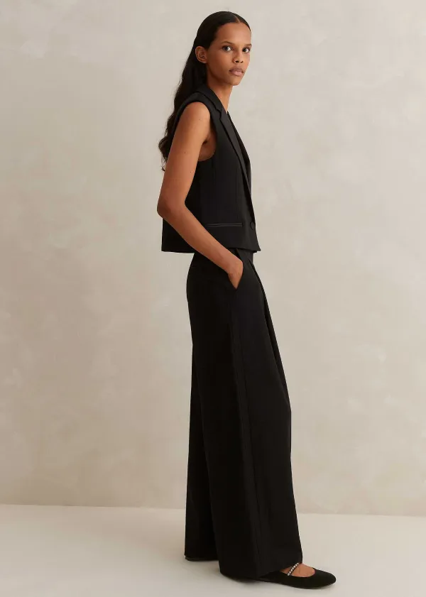 New ME+EM Forever Tux Regular-Length Trouser Co-Ord Black