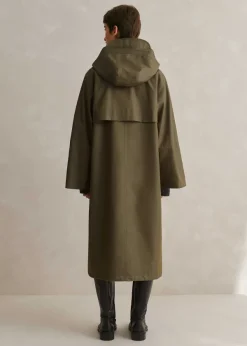 Hot ME+EM Hands-Free Oversized Parka Khaki