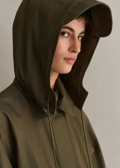 Hot ME+EM Hands-Free Oversized Parka Khaki