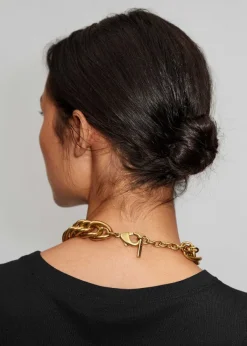 Hot ME+EM 2-In-1 Hallmark Chain Gold