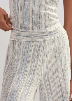 New ME+EM Jacquard Striped Co-Ord Neutrals
