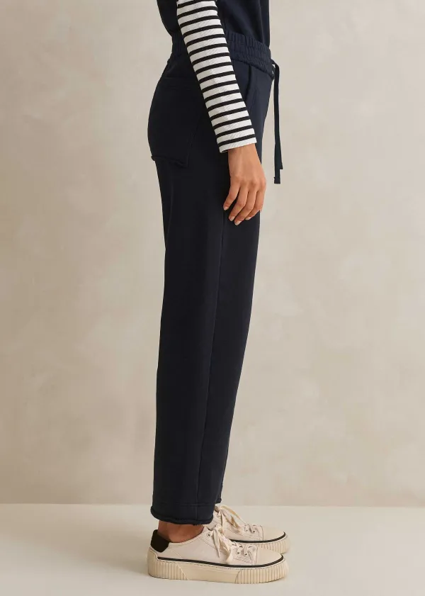 New ME+EM Jersey Engineered-Leg Jogger Navy