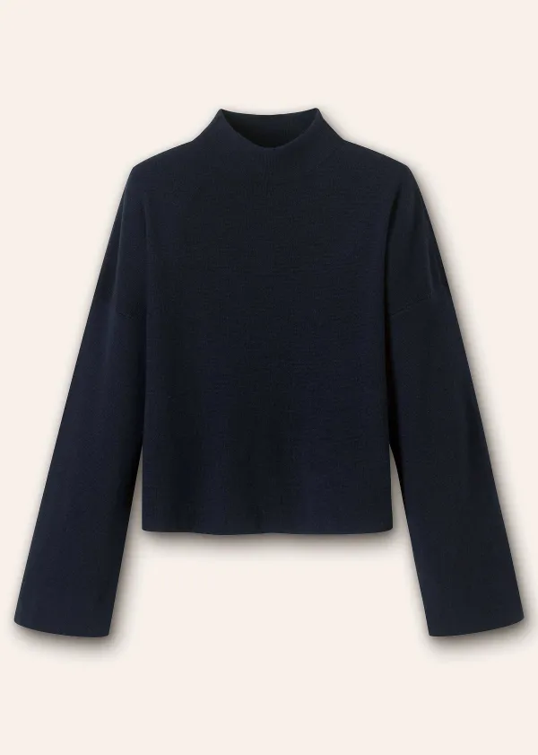 Best ME+EM Merino Milano Jumper Dark Navy