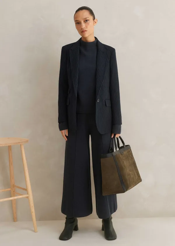 Best ME+EM Merino Milano Jumper Dark Navy