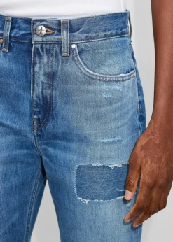 Clearance ME+EM Messed Up Authentic Relaxed Jean Blue