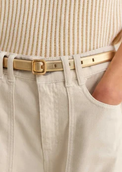 Best ME+EM Metallic Belt Gold