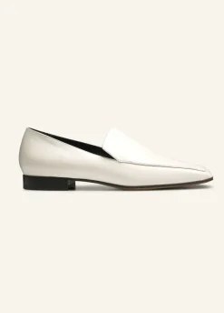 Clearance ME+EM Modern Leather Loafer Off White