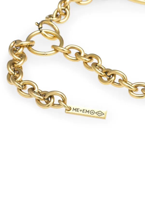 Outlet ME+EM Multi Chain + Pearl Necklace Gold/Pearl
