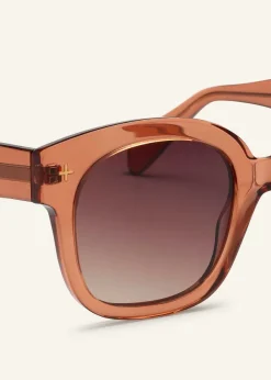 ME+EM Oversized Sunglasses Caramel