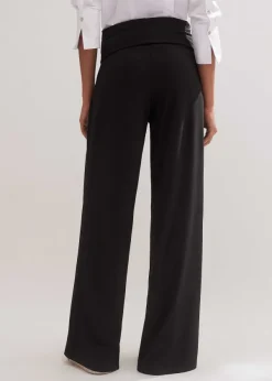 ME+EM Palazzo Pant Black