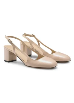 ME+EM Patent Slingback Nude