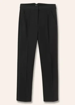 Clearance ME+EM Perfect Workwear Slim Crop Trouser Black