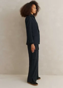Discount ME+EM Pinstripe Cargo Trouser Suit Multicolour
