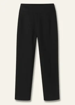 Sale ME+EM Ponte Split Hem Crop Trouser Black