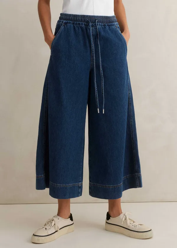 Discount ME+EM Pull-On Travel Jean Mid Blue Wash