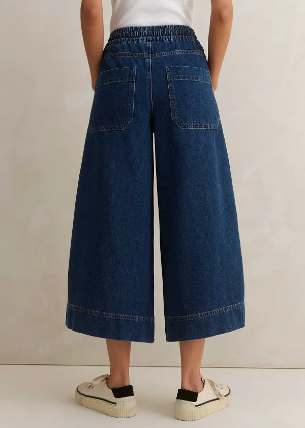 Discount ME+EM Pull-On Travel Jean Mid Blue Wash