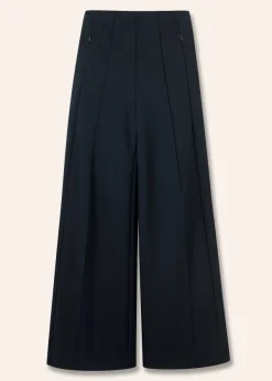 Clearance ME+EM Regular Length Travel Tailoring Palazzo Navy