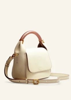 Discount ME+EM Resin Handle Crossbody Bag Off White