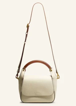 Discount ME+EM Resin Handle Crossbody Bag Off White