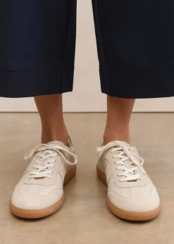 ME+EM Retro Trainer Off White