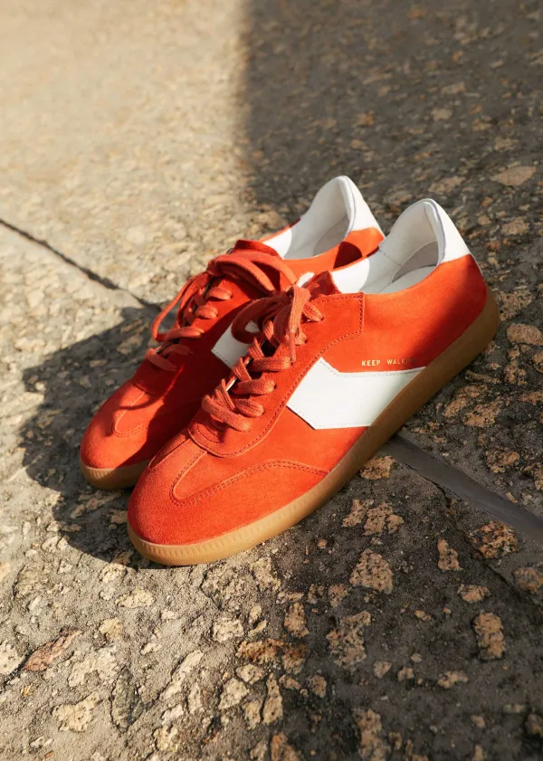 Best ME+EM Retro Trainer Orange