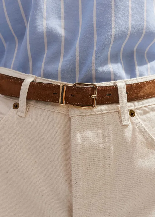ME+EM Reversible Belt Black/Tan