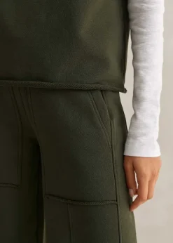 Hot ME+EM Roll Cuff Sweatshirt + Trouser Co-Ord Green