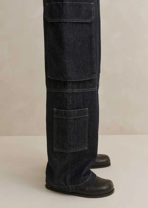 Sale ME+EM Shearling Buckle Clog Black