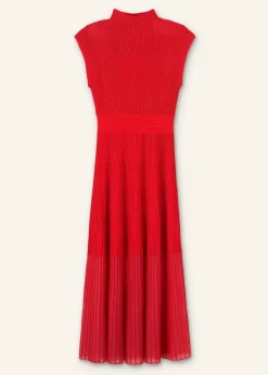 Discount ME+EM Sheer Panelled Evening Knit Maxi Dress